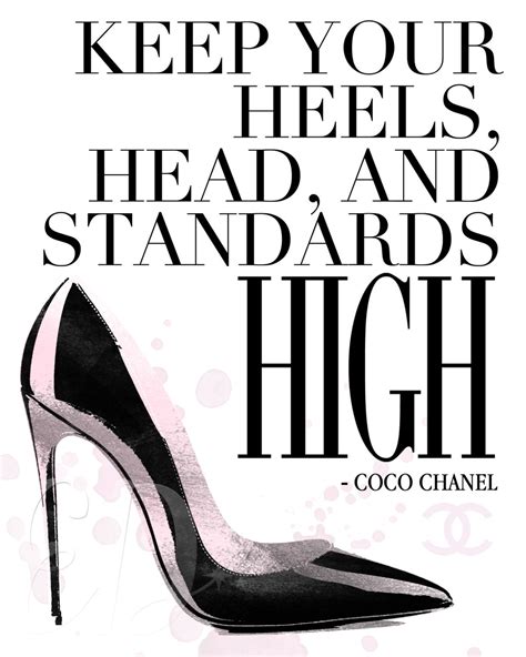 coco chanel quote beauty|coco chanel quotes high heels.